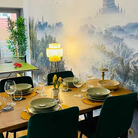 Fewozauber - Dom Suite, Zentral, 7 Pers, 4 Zimmer, Design, Family, Haustier *