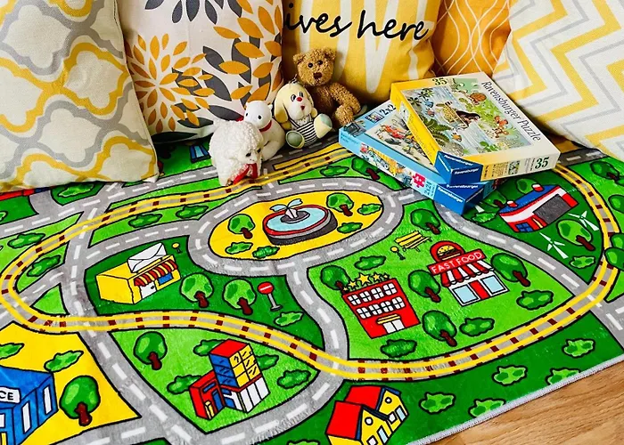 Fewozauber - Dom Suite, Zentral, 7 Pers, 4 Zimmer, Design, Family, Haustier Apartment