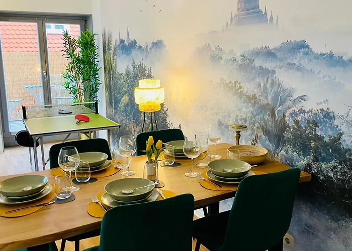 Fewozauber - Dom Suite, Zentral, 7 Pers, 4 Zimmer, Design, Family, Haustier *