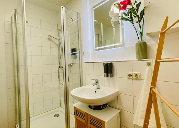 Fewozauber - Dom Suite, Zentral, 7 Pers, 4 Zimmer, Design, Family, Haustier Apartment