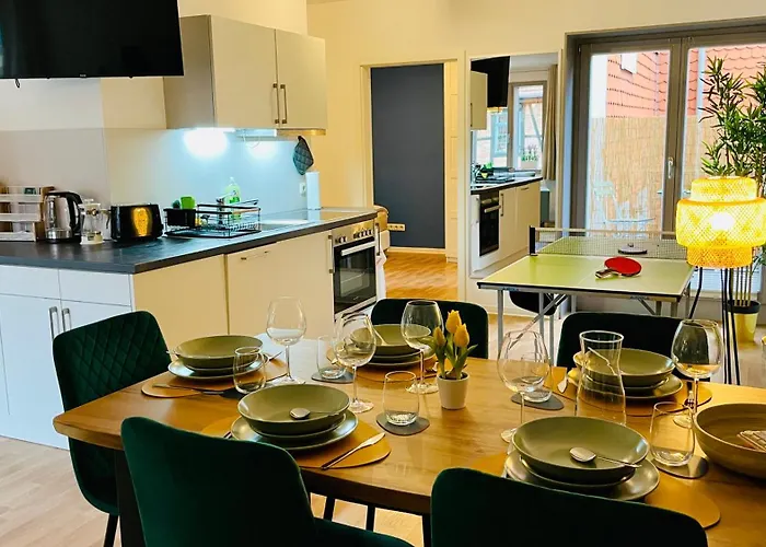 Apartment Fewozauber - Dom Suite, Zentral, 7 Pers, 4 Zimmer, Design, Family, Haustier Schwerin (Mecklenburg-Vorpommern)